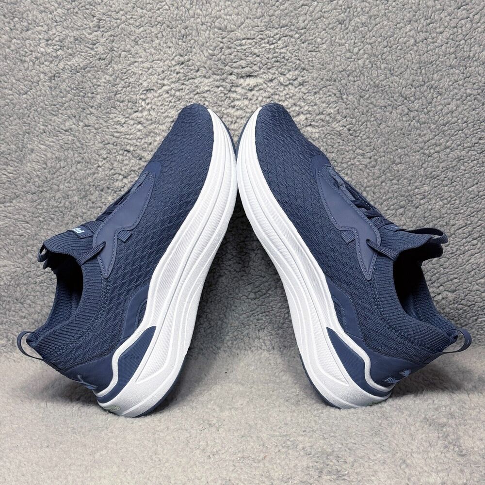 Puma Softride Stacked Premium Womens Size 11 Running Shoes Sneakers Inky Blue - Picture 6 of 9